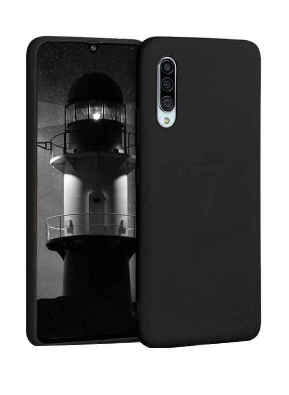 Samsung Galaxy A90 5g Protective Ultra Slim Flexible Soft Mobile Phone Back Case Cover, Black