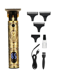 Electric Cordless Hair Trimmer Shaver, Gold