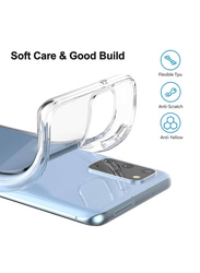 Samsung Galaxy S20 Plus Protective Soft Silicone Mobile Phone Case Cover, Clear