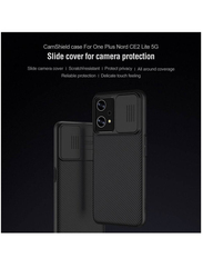 Nillkin OnePlus CE2 Lite 5G CamShield Pro Slide Camera Protection Privacy Back Mobile Phone Case Cover, Black