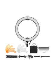 Andoer 14-Piece LED Video Ring Light Set, Multicolour