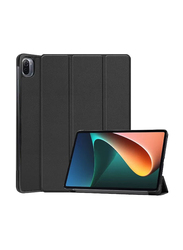 Xiaomi Mi Pad 5/Mi Pad 5 Pro Protective Stand Slim Lightweight Folio Hard Shell Back Tablet Case Cover, Black