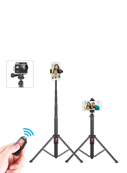 Docooler Universal Wireless Mobile Phones Tripod Selfie Stick Support Stand, Black