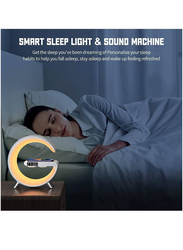 Sound Machine Smart Light Sunrise Alarm Clock, Multicolour