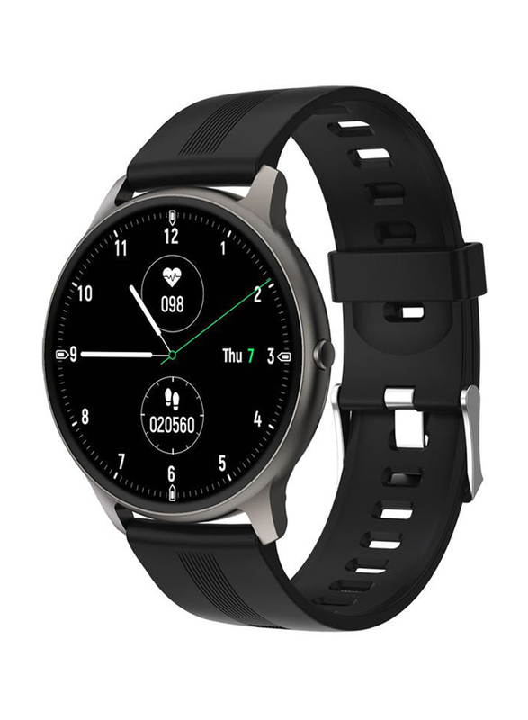 

Generic Smartwatch with Intelligent Heart Rate Monitor, Black