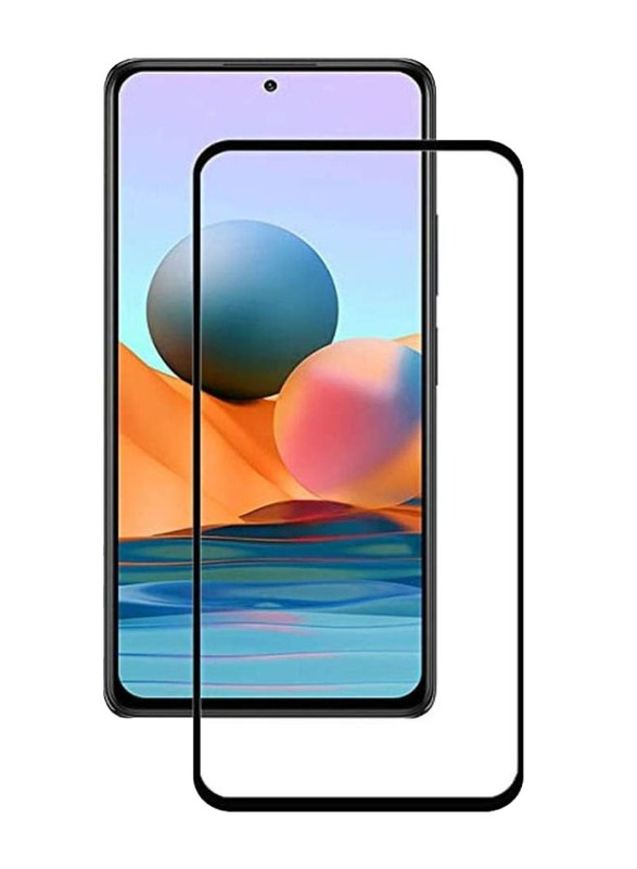 Redmi Note 10 Protective 5D Full Glass Screen Protector, Clear