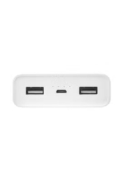 Xiaomi 20000mAh Mi Power Bank, White