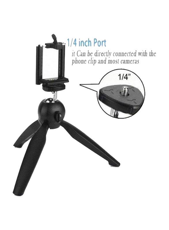 Mini Tripod Stand For Smart Phones, Black