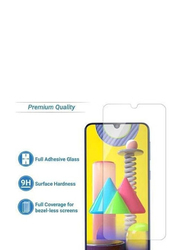 Samsung Galaxy M31 Full Glue Edge-to-Edge Tempered Glass Screen Protector, Clear