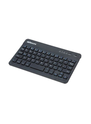 Kkmoon Ultra Slim Mini Bluetooth English Keyboard, Black