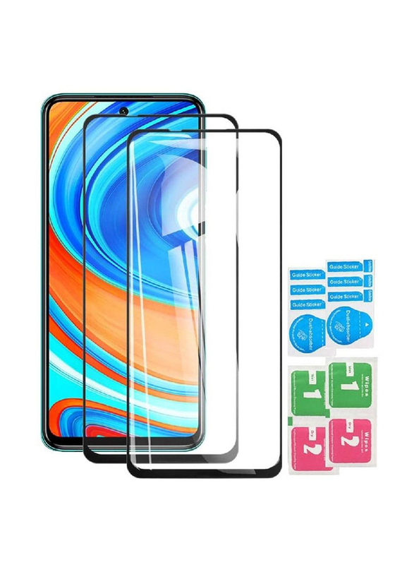 Xiaomi Redmi Note 9S Tempered Glass Screen Protector, Clear