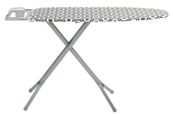 Ironing Board with Iron Holder, Multicolour
