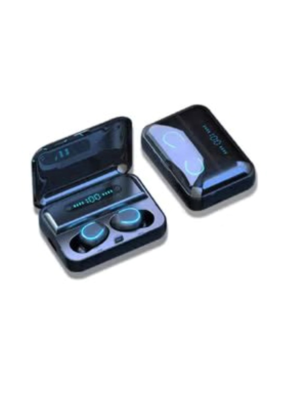 Wireless Bluetooth In-Ear Earbuds with Touch Control, Black