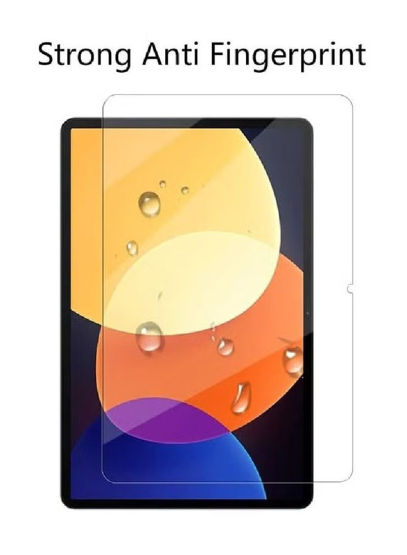 Xiaomi Pad 5 Pro 12.4 Inch 2022 9H Hardness Scratch Resistant 9H Tempered Glass Screen Protector, Clear