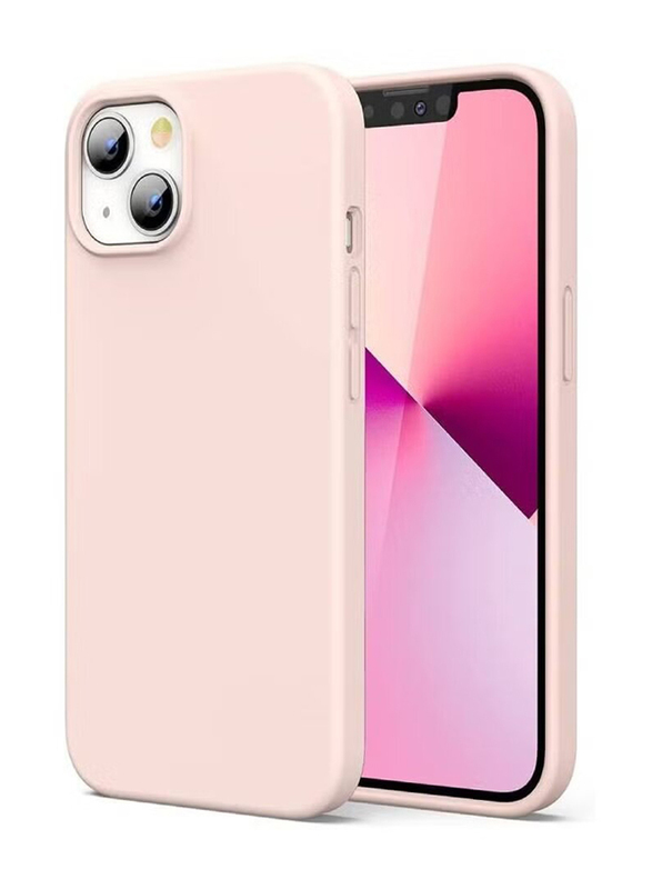 Apple iPhone 13 Protective Soft Silicone Mobile Phone Case Cover, Pink