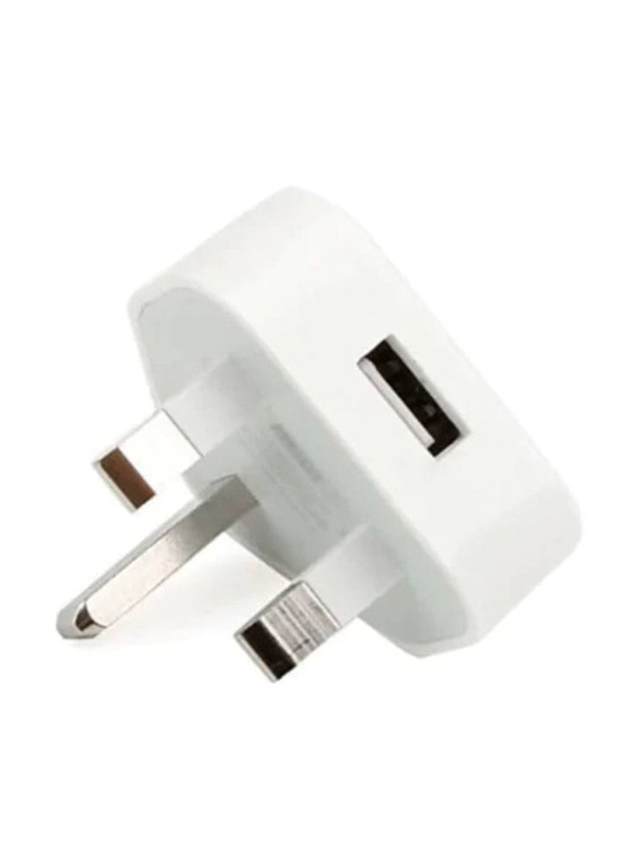 Fast Travel Adapter for Apple iPhone 11/12/X, White