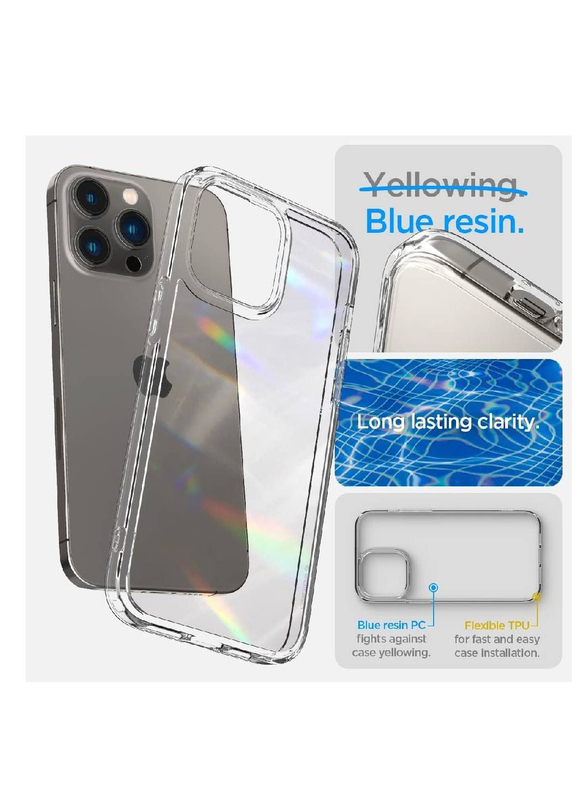 Apple iPhone 14 Pro Soft Silicone Shockproof Anti-Scratch Protective Mobile Phone Case Cover, Clear