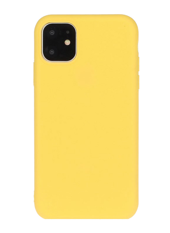 Apple iPhone 11 Pro Max Protective Mobile Phone Back Case Cover, Yellow