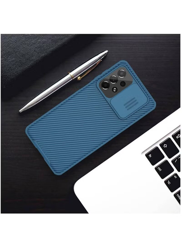 Nillkin Samsung Galaxy A73 5g CamShield Pro Camera Slide Mobile Phone Case Cover, Blue