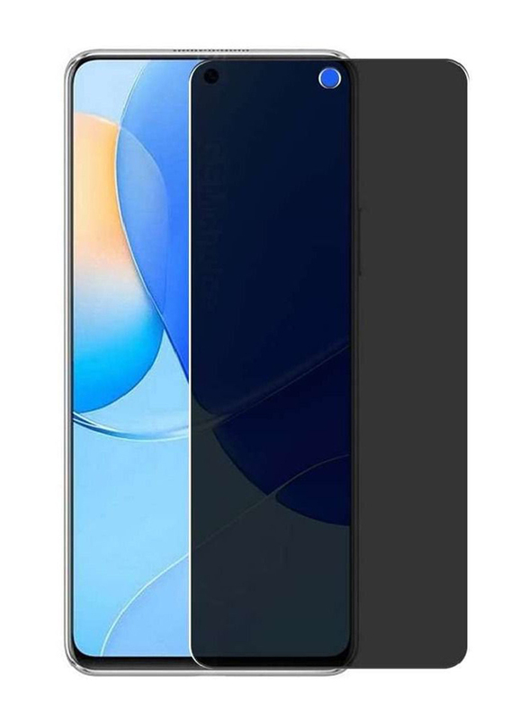 Honor X8 9H Hardness Anti-Scratch Bubble Free Privacy Screen Protector, Black