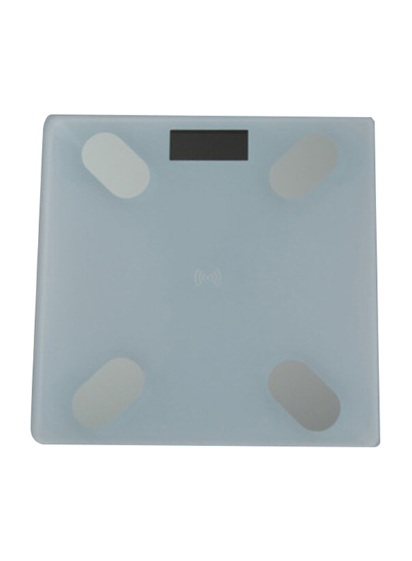 Smart Health Scale Body Weight Scale LCD Body Fat Scale, White
