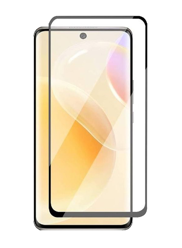 Huawei Nova 8 5G Full Glue 5D Glass Screen Protector, Clear/Black