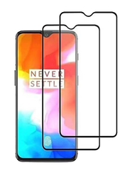 OnePlus 6T Anti-Bubble Ultra HD Tempered Glass Screen Protector, 2 Pieces, Clear