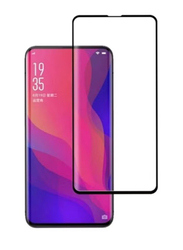 Oppo Find X Tempered Glass Screen Protector, Clear/Black