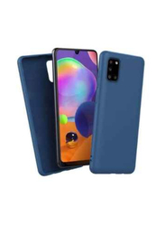 Samsung Galaxy A31 Silicone Mobile Phone Case Cover, Blue