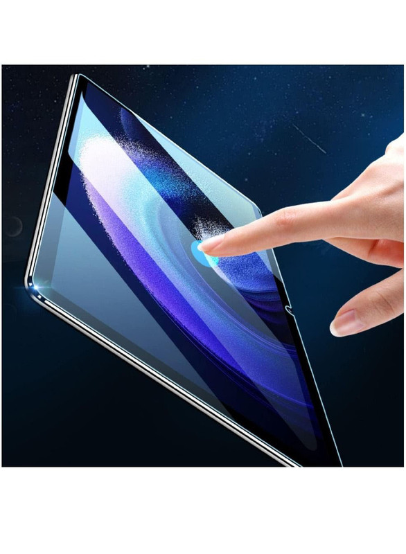 HYX Xiaomi Mi Pad 6 Pro/Xiaomi Mi Pad 6 9H Hardness Scratch Resistant Tempered Glass Screen Protector, 2 Pieces, Clear