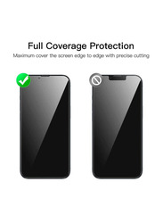 Apple iPhone 14 Anti-Scratch Privacy Tempered Glass Screen Protector, 2 Pieces, Clear