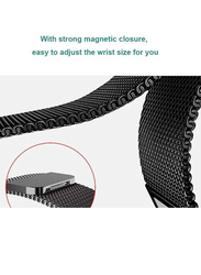 Stainless Steel Mesh Watch Band for Samsung Galaxy Watch 4, Black