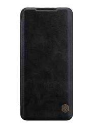 Nillkin Xiaomi Mi 11i Leather Flip Folio Mobile Phone Case Cover, Black