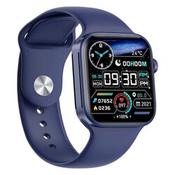 Bluetooth Full Touchscreen Smartwatch, Blue