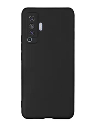 Vivo X50 Protective Soft Silicone Mobile Phone Case Cover, Black