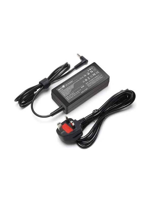 HP Laptop Power Adapter Replacement, Black