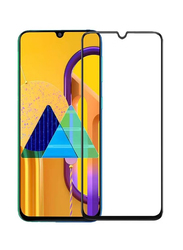 Samsung Galaxy A50 Full Glue Edge-to-Edge Tempered Glass Screen Protector, Clear/Black