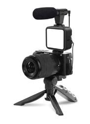 Smartphone & Camera Vlogging Studio Kits, Black