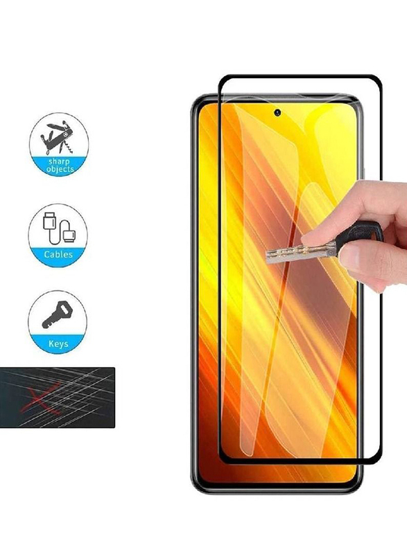 Xiaomi Poco X3 Pro Tempered Glass Screen Protector, Clear