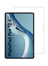 Huawei MatePad Pro 12.6 2021 Ultra Slim HD 2.5D Premium Tempered Glass Screen Protector, Transparent