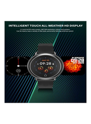 120.0 mAh HW03 Bluetooth Smartwatch, Black