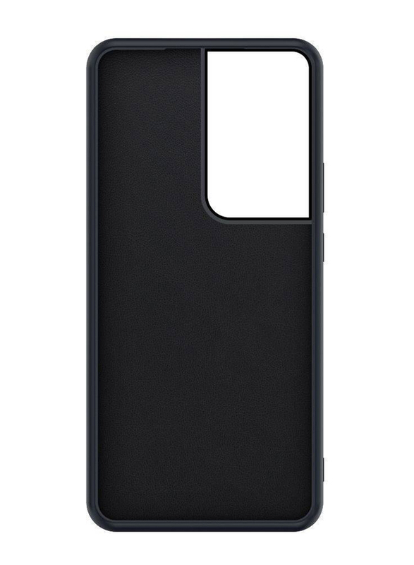 Samsung Galaxy S21 Ultra Soft Silicone Mobile Phone Case Cover, Black