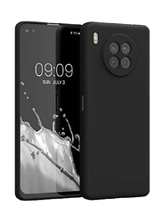 Huawei Nova 8i Protective Soft Silicone Mobile Phone Case Cover, Black