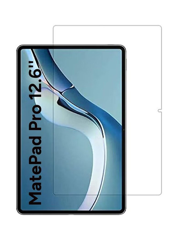 Hyx Huawei Matepad Pro (2021) 12.6-inch Ultra Slim HD 2.5D Premium Tempered Glass Screen Protector, Transparent