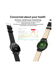 CF18 Smartwatch with 150.0 mAh, Black