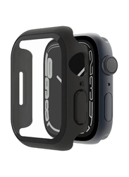 Soft Silicone Protector Case for Apple Watch Series 7 41mm, Black