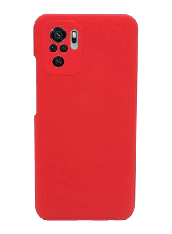 Huawei Mate 40 Pro Soft Liquid Silicone Slim Protective Mobile Phone Back Case Cover, Red