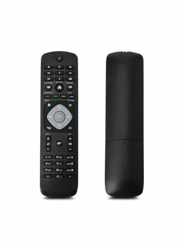 TV Remote Control for Philips LED/LCD Smart TV, Black