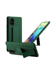 Samsung Galaxy A71 Mobile Phone Case Cover with Magnetic Grip, Green