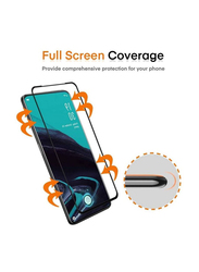 Oppo Reno 6 Protective Full Glue Glass Screen Protector, 2 Piece, Clear